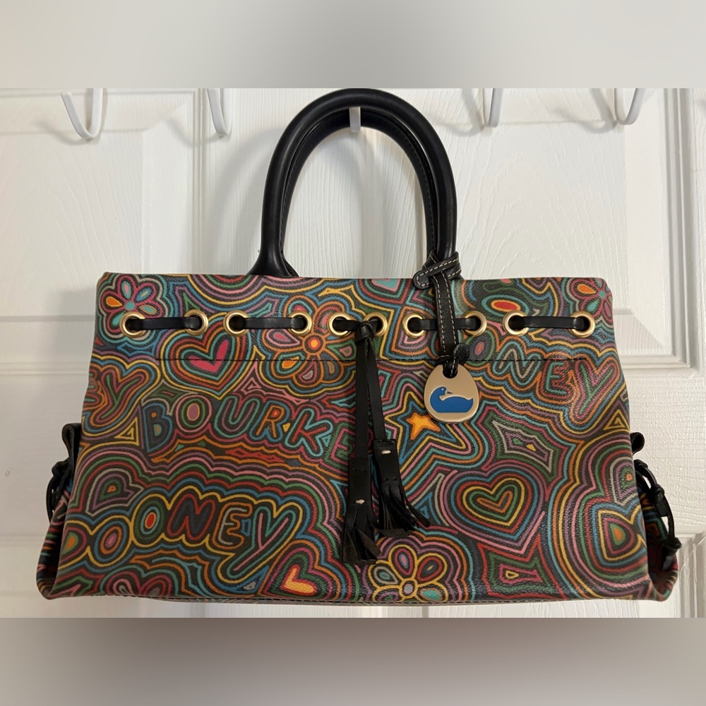 Dooney & Bourke Colorful Patterned Satchel